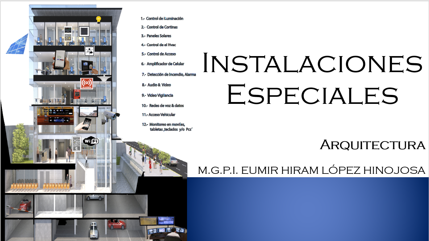  Instalaciones II / Mtro. Eumir Hiram